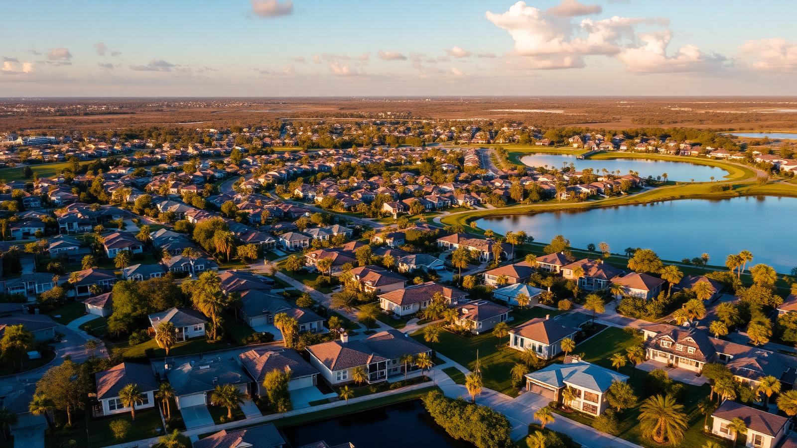 Orange County (Orlando Area) aerial